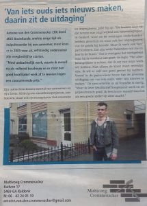 Krantenartikel Multivoeg